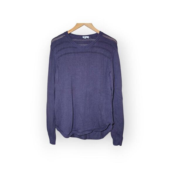 tentree Women’s Large Purple Forever After Sweater 100% Organic Cotton - Picture 1 of 6